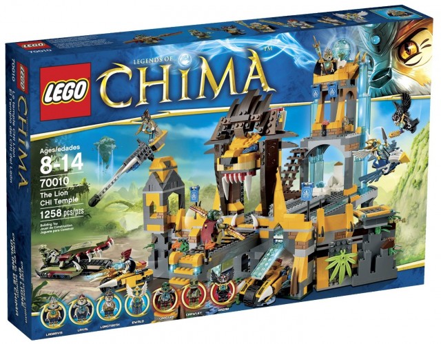 LEGO Chima Lion CHI Temple Set on Sale