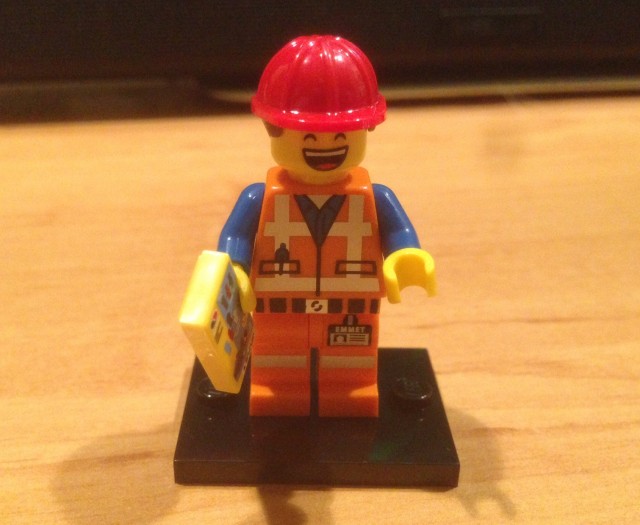 LEGO Movie LEGO Minifigures Series 12 Emmet Minifigure Photo