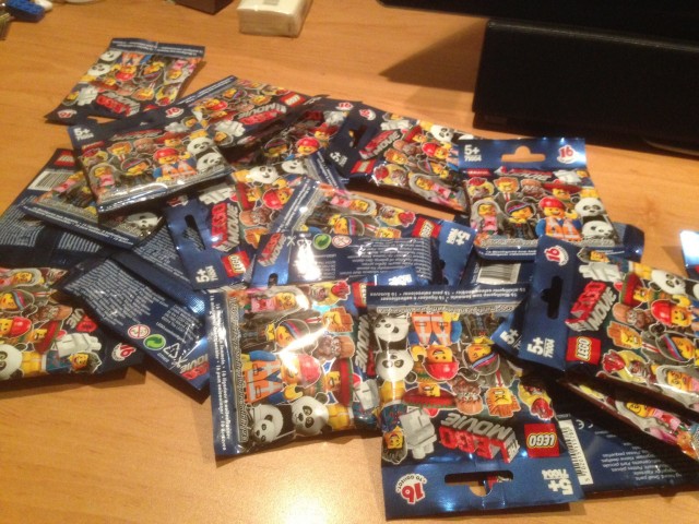The LEGO Movie Minifigures Series Blind Bags Found and Bought in Germany