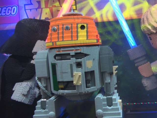 LEGO Rebels Chopper Astromech Droid at Nuremberg Toy Fair 2014