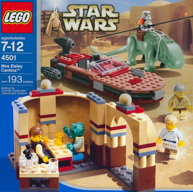 LEGO Star Wars Mos Eisley Cantina 4501 Box Art