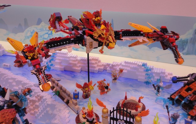 LEGO Summer 2014 Legends of Chima Flying Phoenix Fire Temple Set