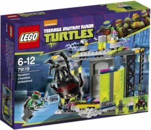 LEGO TMNT Mutation Chamber Unleashed 79119 Box