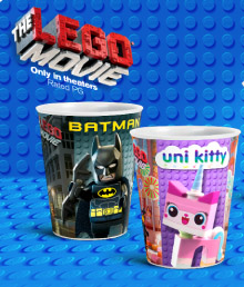 McDonalds Happy Meal The LEGO Movie Toys Action Cups Batman and Unikitty