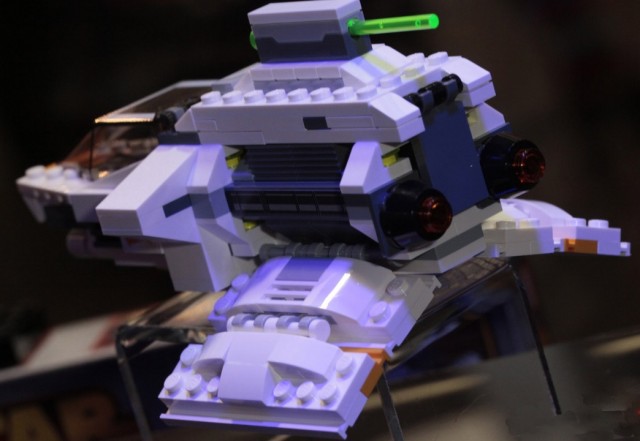 Summer 2014 LEGO Star Wars Phantom 75048 Set Rear View Rebels