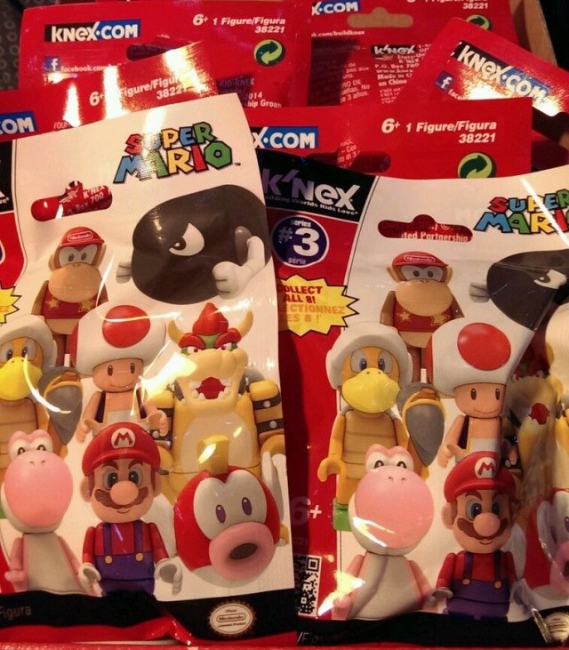 Super Mario K'NEX Minifigures Series 3 Blind Bags
