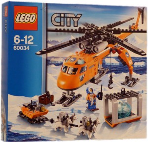 2014 LEGO City Arctic Helicrane 60034 Box
