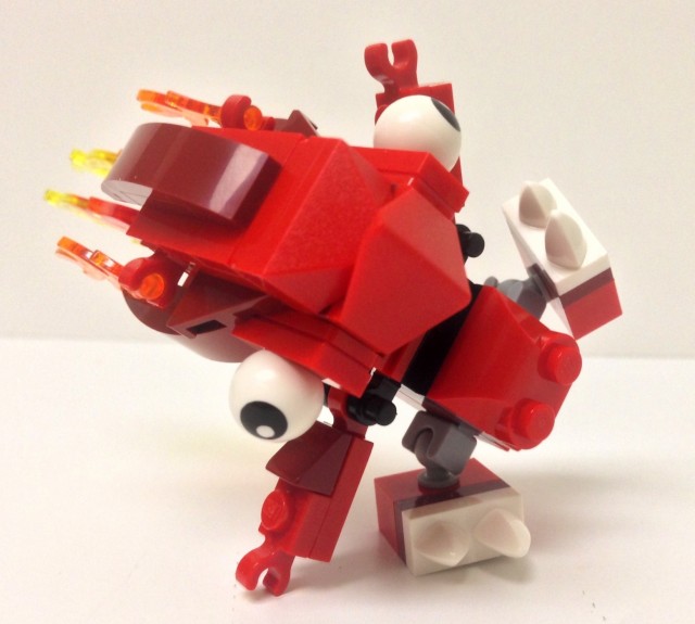 LEGO Mixels Infernites Flain Series 1 Figure Articulation