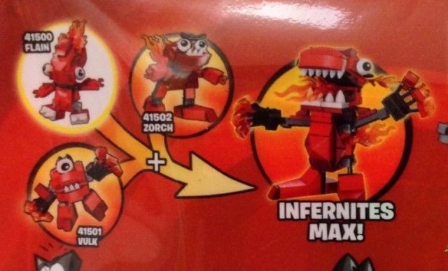 LEGO Mixels Infernites Max Combiner Series 1