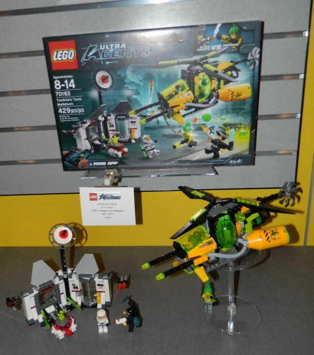 70163 LEGO Ultra Agents Toxikita's Toxic Meltdown Set