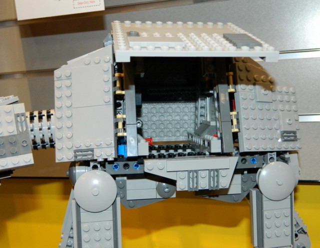 LEGO Star Wars 2014 AT-AT 75054 Interior Summer 2014 Toy Fair