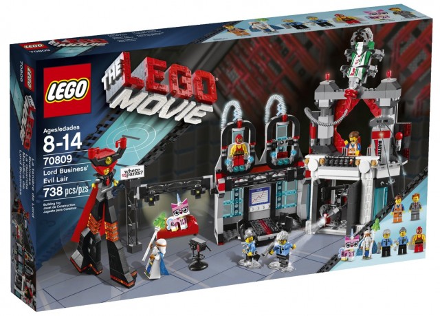The LEGO Movie 70809 Lord Business' Evil Lair On Sale