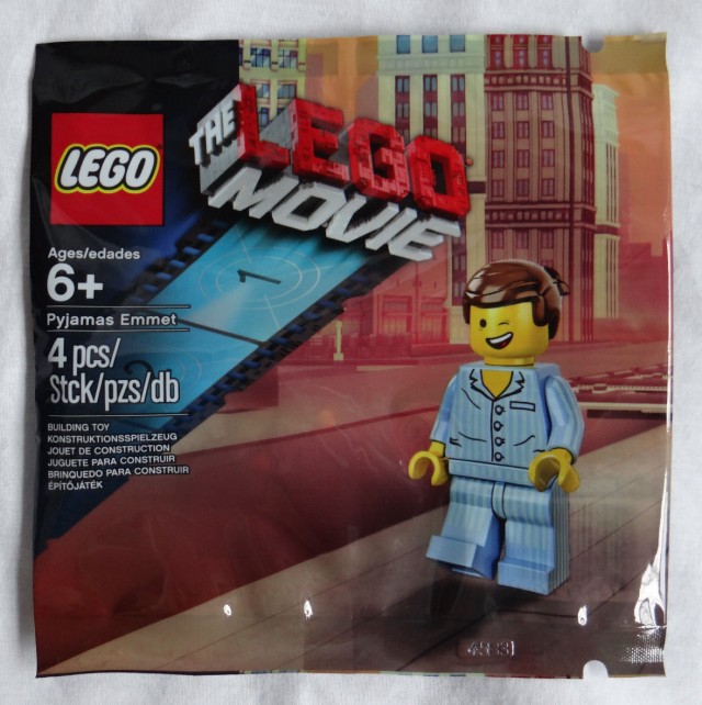 The LEGO Movie Pajamas Emmet Minifigure Polybag