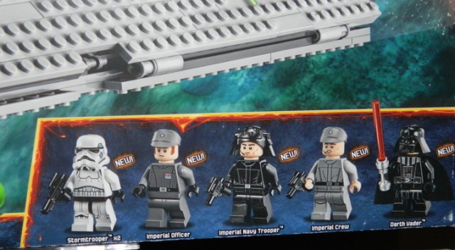 Toy Fair 2014 LEGO Star Wars Imperial Star Destroyer Minifigures 75055