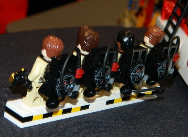 2014 LEGO Ghostbusters Figures Back View