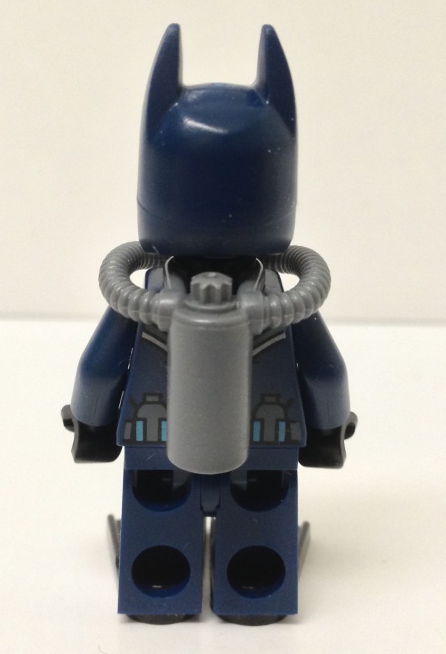 2014 LEGO Batman Scuba Figure Rear View