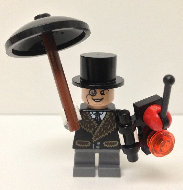 LEGO Batman 2014 The Penguin Minifiugre with Umbrella & Remote Control