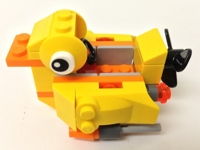 LEGO Batman Penguin Face-Off Rubber Duck Boat