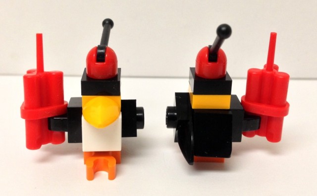 LEGO Batman Robot Penguins Henchmen Minifigures with Dynamite