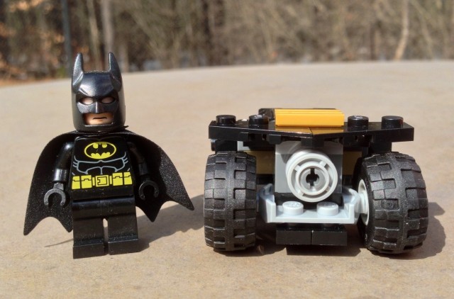 Batman Tumbler LEGO Polybag Set Rear View