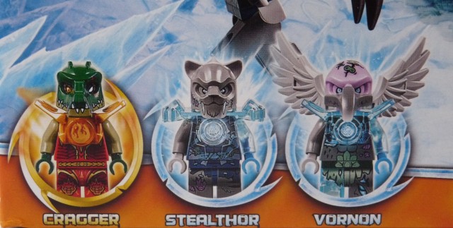 70135 LEGO Cragger's Fire Striker Minifigures Stealthor Vornon Cragger Figures