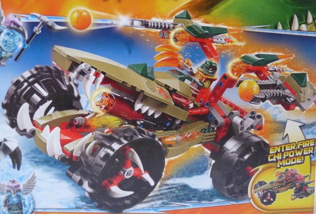 LEGO 70135 Cragger's Fire Striker Summer 2014 Chima Set