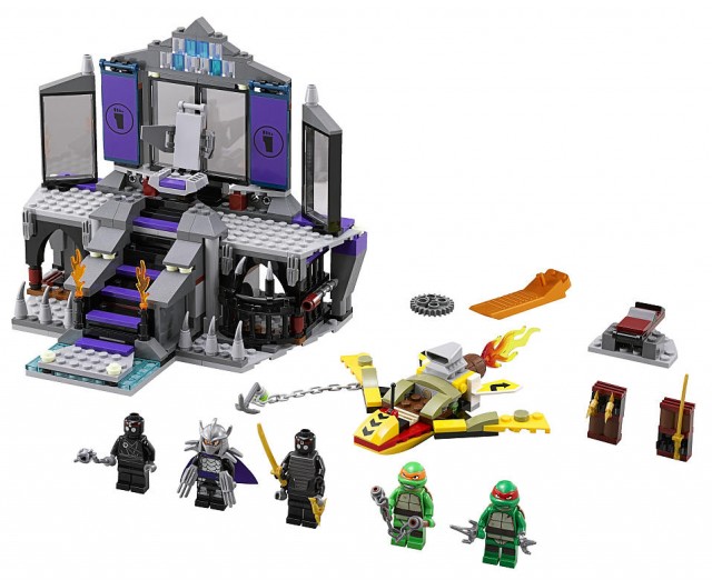 LEGO 79122 TMNT Shredder's Lair Rescue Set 2014