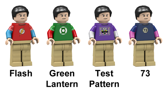The Big Bang Theory Custom Figure Set #185 US SELLER - FITS LEGO 