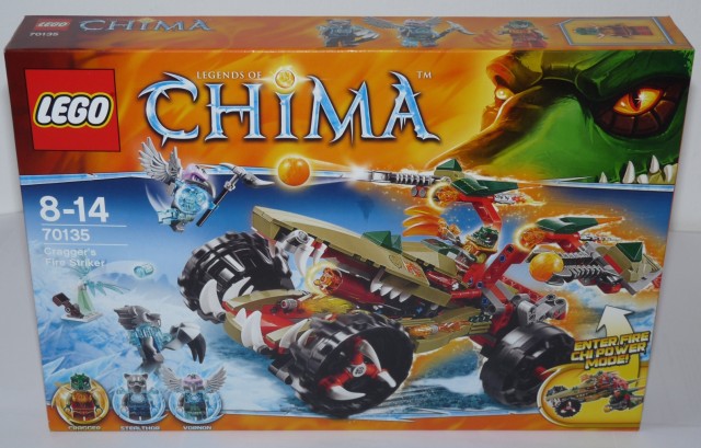 LEGO Chima Cragger's Fire Striker 70135 Box Summer 2014 Set Exclusive