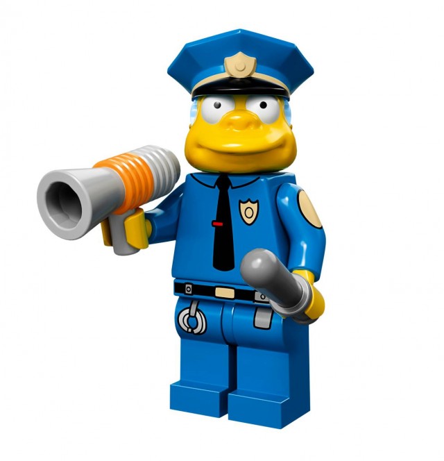 LEGO Simpsons Chief Wiggum Minifigure