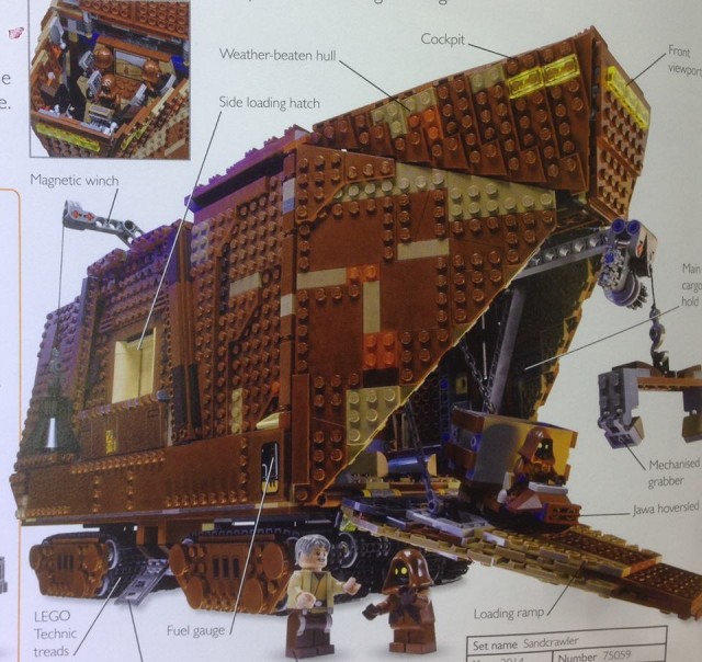LEGO Star Wars Jawa Sandcrawler 75059 2014 Set