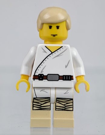 Lego Figur Minifig Star Wars Luke Skywalker 7879 2038 