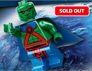 Martian Manhunter LEGO Minifigure Promo Exclusive Sold Out