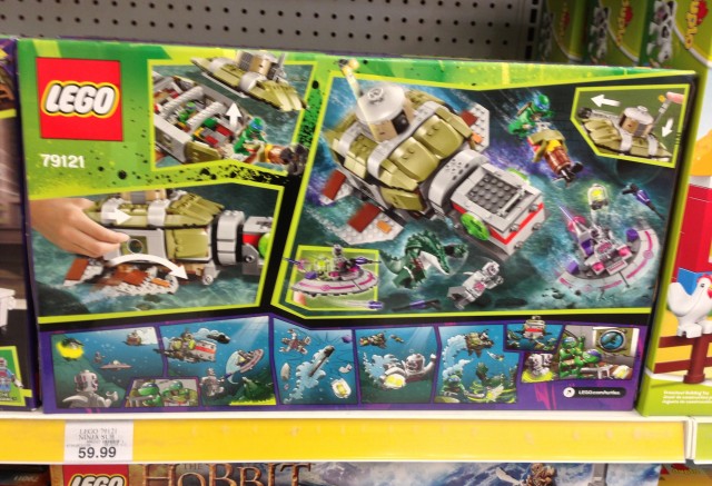 2014 LEGO TMNT Turtle Sub Undersea Chase Box