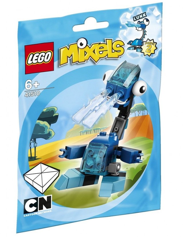 41510 LEGO Mixels Series 2 Lunk Packaging Blue Frosticons