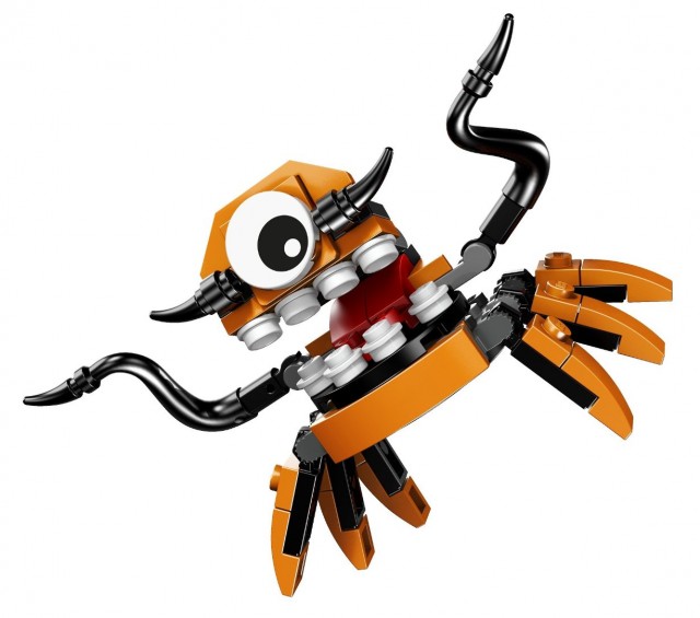 LEGO 41515 Kraw Mixels Series 2 Orange Flexers Toy