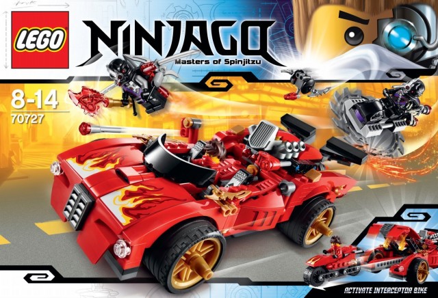 LEGO 70727 X-1 Ninja Charger Ninjago 2014 Summer Set
