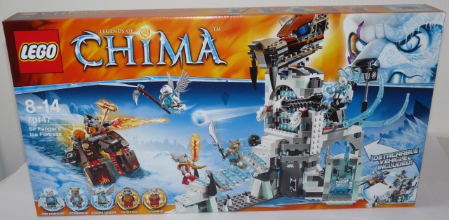 LEGO Chima Summer 2014 Sir Fangar's Ice Fortress 70147 Box