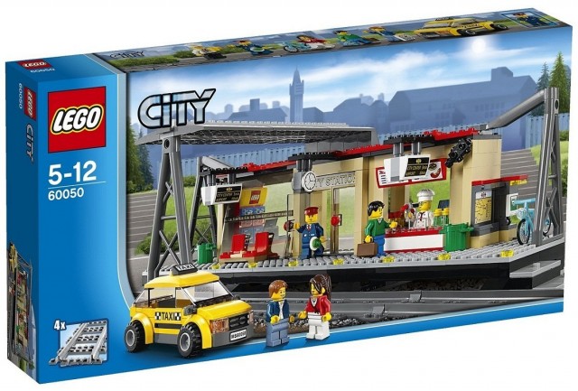 Summer 2014 LEGO City Sets LEGO City Train Station 60050 Box