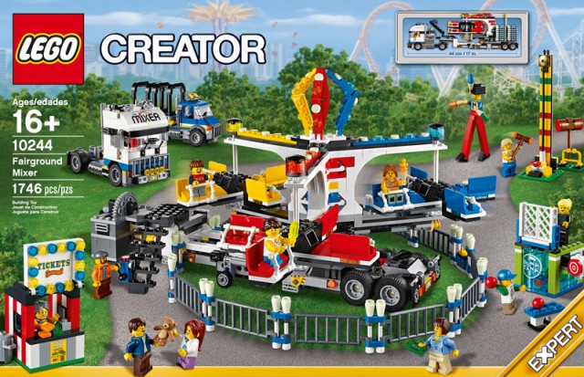 LEGO Creator Fairground Mixer Set Box 10244 June 2014 LEGO Stores Exclusive