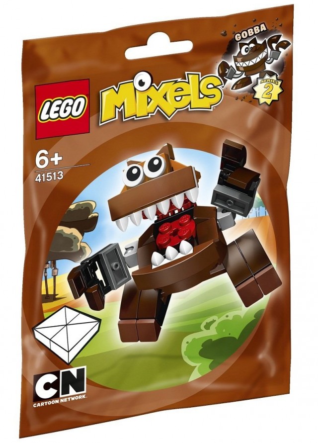 LEGO Mixels Gobba 41513 Brown Fang Gang Set Packaged
