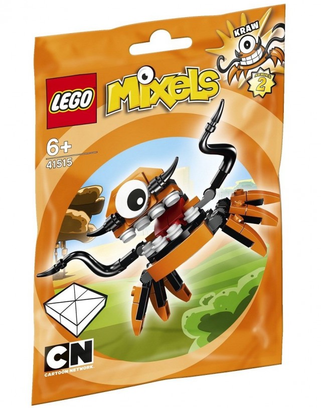 LEGO Mixels Series 2 Kraw 41515 Package Bag Summer 2014