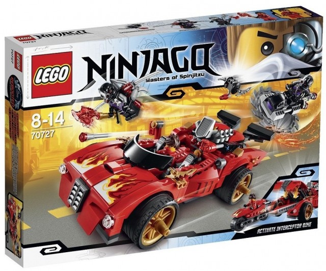 LEGO Ninjago X-1 Ninja Charger 70727 Summer 2014 Set Box