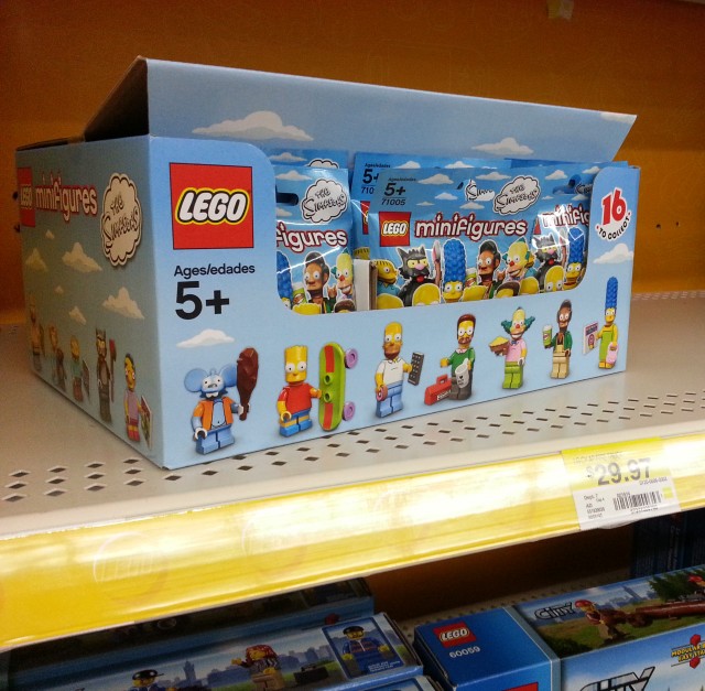 LEGO Simpsons Minifigures 71005 Case Released