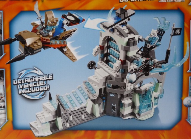 LEGO Summer 2014 Legends of Chima Sir Fangar's Ice Fortress 70147 Set