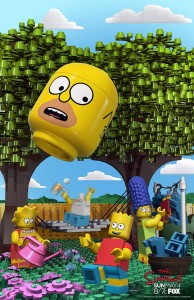 LEGO The Simpsons Brick Like Me Episode Poster