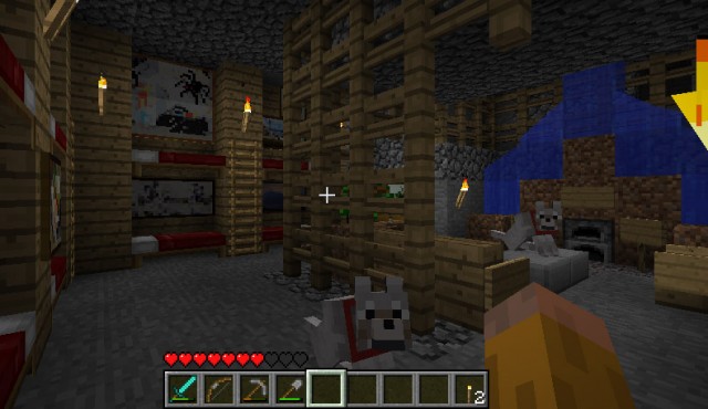 Minecraft Underground Mine Screenshot