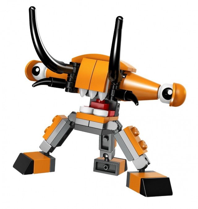 Summer 2014 LEGO Mixels Balk 41517 Flexers Orange Mixels Tribe Set