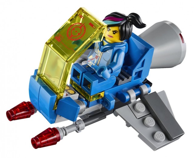 The LEGO Movie LEGO 70816 Benny's Spaceship Little Ship with Wyldstyle Minifigure