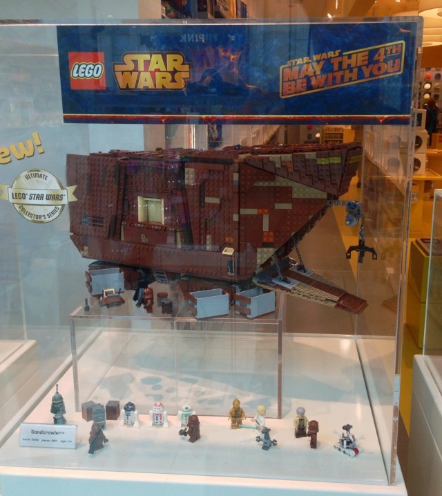 LEGO Sandcrawler 75059 Display at The LEGO Store